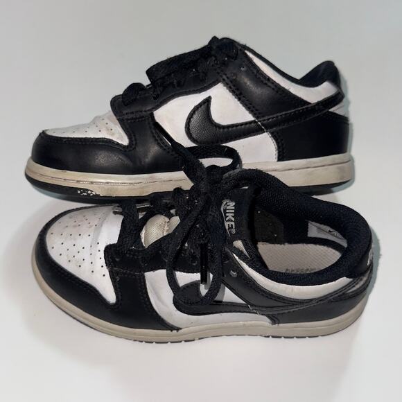 Nike Dunk Low "Panda" Toddler Shoes | Size 12C - Picture 1 of 10